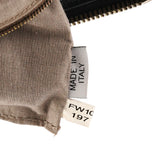 Sac deux portés Multi-Pocket en cuir noir