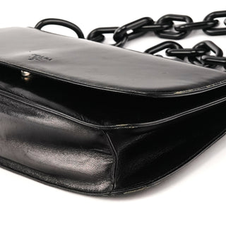 1996 Black Madras Swing Shoulder Bag