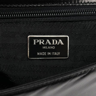 1996 Black Madras Swing Shoulder Bag