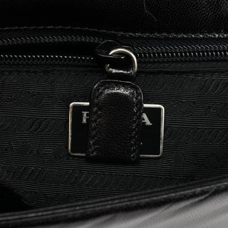 1996 Black Madras Swing Shoulder Bag