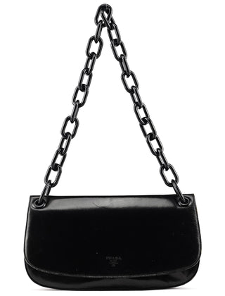 1996 Black Madras Swing Shoulder Bag