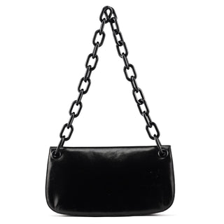 1996 Black Madras Swing Shoulder Bag