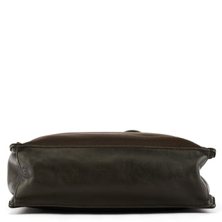 B9386 Olive Green Nylon Mesh Rete City Tote Bag
