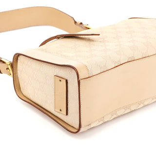 001 2058 Beige GG Shoulder Bag
