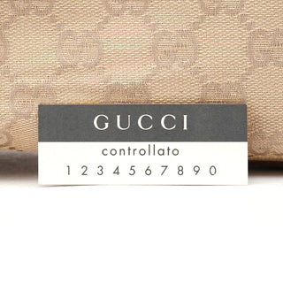 001 2058 Beige GG Shoulder Bag