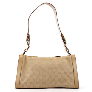 001 2058 Beige GG Shoulder Bag