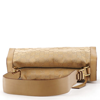 001 2058 Beige GG Shoulder Bag