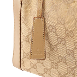 001 2058 Beige GG Shoulder Bag