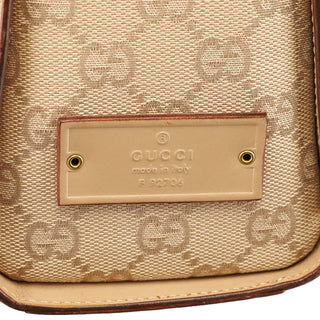 001 2058 Beige GG Shoulder Bag