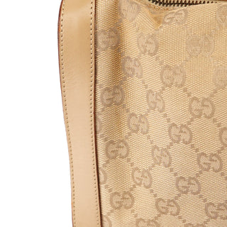 001 2058 Beige GG Shoulder Bag