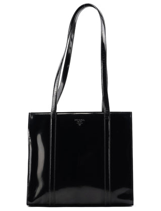 1995 Black Spazzolato Sport Tote Bag