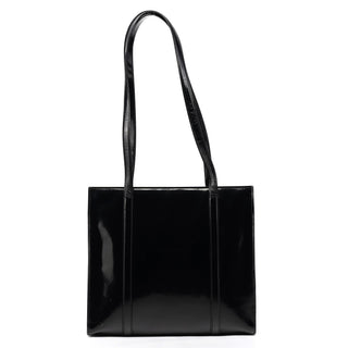 1995 Black Spazzolato Sport Tote Bag