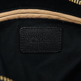 Black Leather Paraty 2-Way Bag