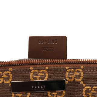 039 1103 Brown GG Boat Pochette