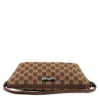 039 1103 Brown GG Boat Pochette