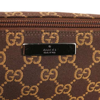 039 1103 Brown GG Boat Pochette