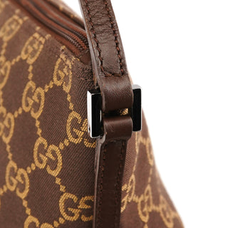 039 1103 Brown GG Boat Pochette