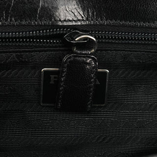 1996 Black Madras Swing Shoulder Bag