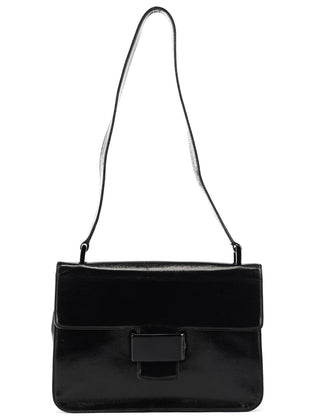 1996 Black Madras Swing Shoulder Bag