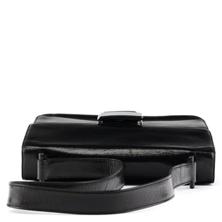 1996 Black Madras Swing Shoulder Bag