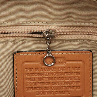 F15665 Beige Tan Signature Hamptons Tote Bag