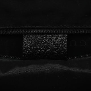 002 1073 Black Leather Jackie Tote Bag