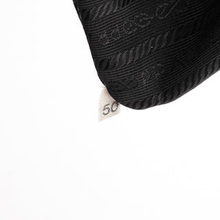 1995 Black Spazzolato Sport Tote Bag