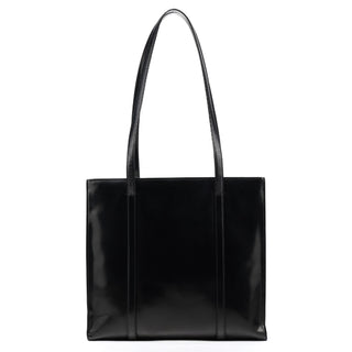 1995 Black Spazzolato Sport Tote Bag