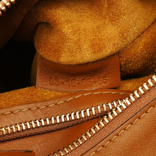 Red Leather Kelly Tote Bag