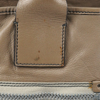 Fall 2006 Greige Leather Gladys Tote Bag