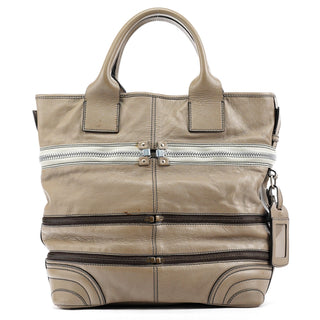 Fall 2006 Greige Leather Gladys Tote Bag