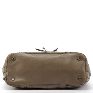Fall 2006 Greige Leather Gladys Tote Bag