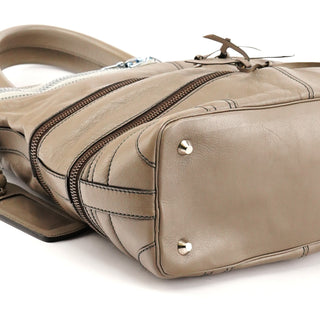 Fall 2006 Greige Leather Gladys Tote Bag