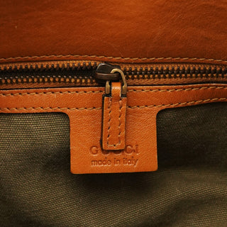 Fall 2002 Khaki Canvas Cargo Pocket Shoulder Bag