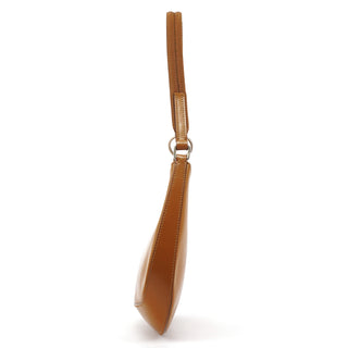Spring 2000 Light Brown Calfskin Cleo Shoulder Bag