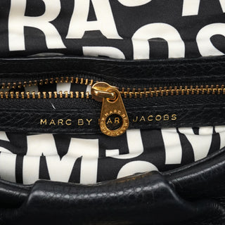 Black Leather Classic Q Crossbody Bag