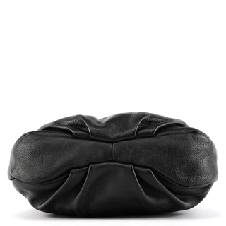 Black Leather Classic Q Crossbody Bag