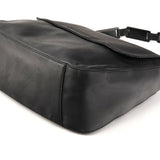 1998 Black Calfskin Vitello Plex Shoulder Bag