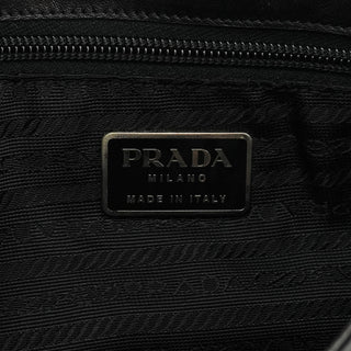 1998 Black Calfskin Vitello Plex Shoulder Bag