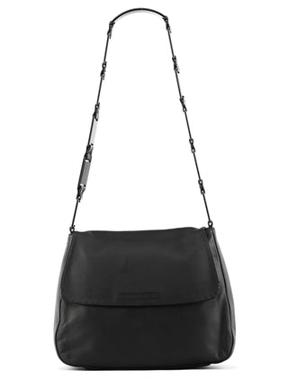 1998 Black Calfskin Vitello Plex Shoulder Bag
