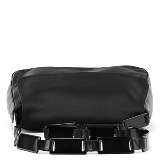 1998 Black Calfskin Vitello Plex Shoulder Bag