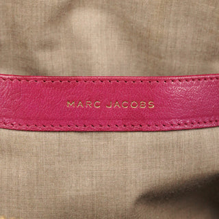 Pink Quilted Leather Stam Shoulder Bag