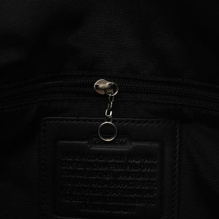 F13108 Black Leather Soho Hobo Shoulder Bag