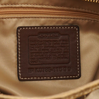 11599 Beige Gold Ergo Hobo Shoulder Bag