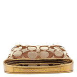 11599 Beige Gold Ergo Hobo Shoulder Bag