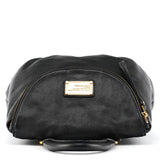 Black Leather Classic Q Mariska Backpack
