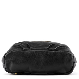 Black Leather Classic Q Mariska Backpack