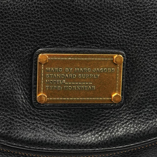 Black Leather Classic Q Mariska Backpack