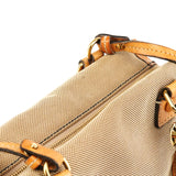 Beige Tan Canvas Harley Tote Bag