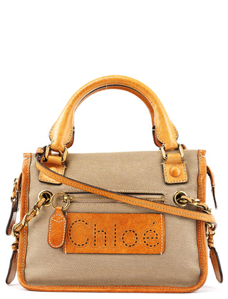 Beige Tan Canvas Harley Tote Bag